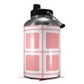 Skin Decal Wrap for 2017 RTIC One Gallon Jug Squared Pink (Jug NOT INCLUDED) by WraptorSkinz