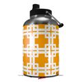Skin Decal Wrap for 2017 RTIC One Gallon Jug Boxed Orange (Jug NOT INCLUDED) by WraptorSkinz