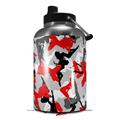 Skin Decal Wrap for 2017 RTIC One Gallon Jug Sexy Girl Silhouette Camo Red (Jug NOT INCLUDED) by WraptorSkinz
