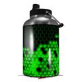 Skin Decal Wrap for 2017 RTIC One Gallon Jug HEX Green (Jug NOT INCLUDED) by WraptorSkinz
