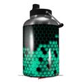 Skin Decal Wrap for 2017 RTIC One Gallon Jug HEX Seafoan Green (Jug NOT INCLUDED) by WraptorSkinz