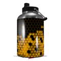 Skin Decal Wrap for 2017 RTIC One Gallon Jug HEX Yellow (Jug NOT INCLUDED) by WraptorSkinz