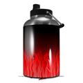 Skin Decal Wrap for 2017 RTIC One Gallon Jug Fire Red (Jug NOT INCLUDED) by WraptorSkinz