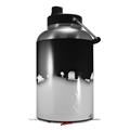 Skin Decal Wrap for 2017 RTIC One Gallon Jug Ripped Colors Black Gray (Jug NOT INCLUDED) by WraptorSkinz