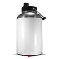 Skin Decal Wrap for 2017 RTIC One Gallon Jug Solids Collection White (Jug NOT INCLUDED) by WraptorSkinz