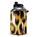 Skin Decal Wrap for 2017 RTIC One Gallon Jug Fractal Fur Leopard (Jug NOT INCLUDED) by WraptorSkinz