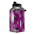 Skin Decal Wrap for 2017 RTIC One Gallon Jug HEX Mesh Camo 01 Pink (Jug NOT INCLUDED) by WraptorSkinz