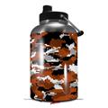 Skin Decal Wrap for 2017 RTIC One Gallon Jug WraptorCamo Digital Camo Burnt Orange (Jug NOT INCLUDED) by WraptorSkinz