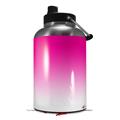 Skin Decal Wrap for 2017 RTIC One Gallon Jug Smooth Fades White Hot Pink (Jug NOT INCLUDED) by WraptorSkinz