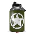 Skin Decal Wrap for 2017 RTIC One Gallon Jug Distressed Army Star (Jug NOT INCLUDED) by WraptorSkinz