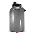 Skin Decal Wrap for 2017 RTIC One Gallon Jug Raining Gray (Jug NOT INCLUDED) by WraptorSkinz