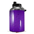 Skin Decal Wrap for 2017 RTIC One Gallon Jug Raining Purple (Jug NOT INCLUDED) by WraptorSkinz