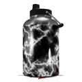 Skin Decal Wrap for 2017 RTIC One Gallon Jug Electrify White (Jug NOT INCLUDED) by WraptorSkinz