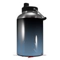 Skin Decal Wrap for 2017 RTIC One Gallon Jug Smooth Fades Blue Dust Black (Jug NOT INCLUDED) by WraptorSkinz