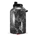 Skin Decal Wrap for 2017 RTIC One Gallon Jug Marble Granite 06 Black Gray (Jug NOT INCLUDED) by WraptorSkinz