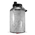 Skin Decal Wrap for 2017 RTIC One Gallon Jug Marble Granite 09 White Gray (Jug NOT INCLUDED) by WraptorSkinz