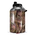 Skin Decal Wrap for 2017 RTIC One Gallon Jug WraptorCamo Grassy Marsh Camo Pink (Jug NOT INCLUDED) by WraptorSkinz