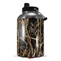 Skin Decal Wrap for 2017 RTIC One Gallon Jug WraptorCamo Grassy Marsh Camo Dark Gray (Jug NOT INCLUDED) by WraptorSkinz