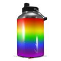 Skin Decal Wrap for 2017 RTIC One Gallon Jug Smooth Fades Rainbow (Jug NOT INCLUDED) by WraptorSkinz