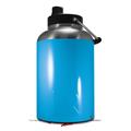 Skin Decal Wrap for 2017 RTIC One Gallon Jug Solids Collection Blue Neon (Jug NOT INCLUDED) by WraptorSkinz