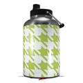 Skin Decal Wrap for 2017 RTIC One Gallon Jug Houndstooth Sage Green (Jug NOT INCLUDED) by WraptorSkinz