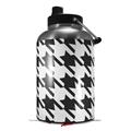 Skin Decal Wrap for 2017 RTIC One Gallon Jug Houndstooth Dark Gray (Jug NOT INCLUDED) by WraptorSkinz