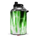 Skin Decal Wrap for 2017 RTIC One Gallon Jug Lightning Green (Jug NOT INCLUDED) by WraptorSkinz