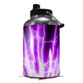 Skin Decal Wrap for 2017 RTIC One Gallon Jug Lightning Purple (Jug NOT INCLUDED) by WraptorSkinz