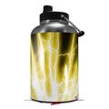 Skin Decal Wrap for 2017 RTIC One Gallon Jug Lightning Yellow (Jug NOT INCLUDED) by WraptorSkinz