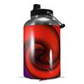 Skin Decal Wrap for 2017 RTIC One Gallon Jug Alecias Swirl 01 Red (Jug NOT INCLUDED) by WraptorSkinz