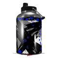 Skin Decal Wrap for 2017 RTIC One Gallon Jug Abstract 02 Blue (Jug NOT INCLUDED) by WraptorSkinz