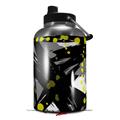 Skin Decal Wrap for 2017 RTIC One Gallon Jug Abstract 02 Yellow (Jug NOT INCLUDED) by WraptorSkinz