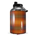 Skin Decal Wrap for 2017 RTIC One Gallon Jug Plaid Pumpkin Orange (Jug NOT INCLUDED) by WraptorSkinz