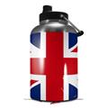 Skin Decal Wrap for 2017 RTIC One Gallon Jug Union Jack 02 (Jug NOT INCLUDED) by WraptorSkinz