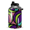 Skin Decal Wrap for 2017 RTIC One Gallon Jug Crazy Dots 01 (Jug NOT INCLUDED) by WraptorSkinz