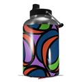 Skin Decal Wrap for 2017 RTIC One Gallon Jug Crazy Dots 02 (Jug NOT INCLUDED) by WraptorSkinz