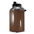 Skin Decal Wrap for 2017 RTIC One Gallon Jug Solids Collection Chocolate Brown (Jug NOT INCLUDED) by WraptorSkinz