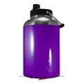 Skin Decal Wrap for 2017 RTIC One Gallon Jug Solids Collection Purple (Jug NOT INCLUDED) by WraptorSkinz