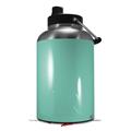 Skin Decal Wrap for 2017 RTIC One Gallon Jug Solids Collection Seafoam Green (Jug NOT INCLUDED) by WraptorSkinz