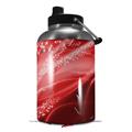 Skin Decal Wrap for 2017 RTIC One Gallon Jug Mystic Vortex Red (Jug NOT INCLUDED) by WraptorSkinz