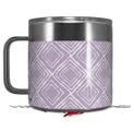 Skin Decal Wrap for Yeti Coffee Mug 14oz Wavey Lavender - 14 oz CUP NOT INCLUDED by WraptorSkinz