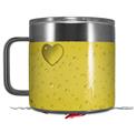 Skin Decal Wrap for Yeti Coffee Mug 14oz Raining Yellow - 14 oz CUP NOT INCLUDED by WraptorSkinz