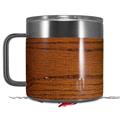 Skin Decal Wrap for Yeti Coffee Mug 14oz Wood Grain - Oak 01 - 14 oz CUP NOT INCLUDED by WraptorSkinz