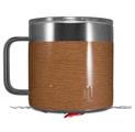 Skin Decal Wrap for Yeti Coffee Mug 14oz Wood Grain - Oak 02 - 14 oz CUP NOT INCLUDED by WraptorSkinz