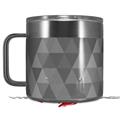 Skin Decal Wrap for Yeti Coffee Mug 14oz Triangle Mosaic Gray - 14 oz CUP NOT INCLUDED by WraptorSkinz