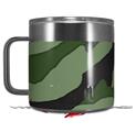 Skin Decal Wrap for Yeti Coffee Mug 14oz Camouflage Green - 14 oz CUP NOT INCLUDED by WraptorSkinz