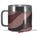 Skin Decal Wrap for Yeti Coffee Mug 14oz Camouflage Pink - 14 oz CUP NOT INCLUDED by WraptorSkinz