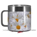 Skin Decal Wrap for Yeti Coffee Mug 14oz Daisys - 14 oz CUP NOT INCLUDED by WraptorSkinz