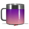 Skin Decal Wrap for Yeti Coffee Mug 14oz Smooth Fades Pink Purple - 14 oz CUP NOT INCLUDED by WraptorSkinz