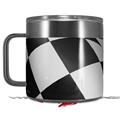 Skin Decal Wrap for Yeti Coffee Mug 14oz Checkered Racing Flag - 14 oz CUP NOT INCLUDED by WraptorSkinz